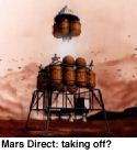 [Image of Mars Direct craft]
