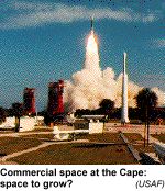 [Image of launch at Cape]