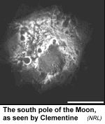[Image of Moon's south pole]