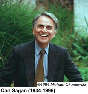 [Image of Carl Sagan]