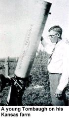 [image of Clyde Tombaugh as a youth]