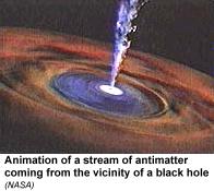 [illustration of anitimatter flow]