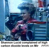[image of Shannon Lucid on Mir]