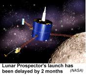 [illus. of Lunar Prospector]