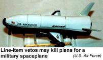 [image of spaceplane model]