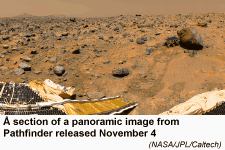 [image of Martian landsapce by Pathfinder]