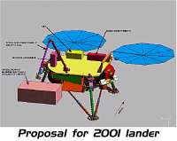 Image of proposed 2001 lander